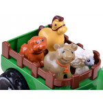 Interaktívny veselý traktor so zvieratkami